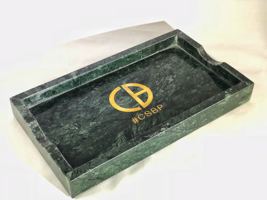 Emerald Green Marble Tray