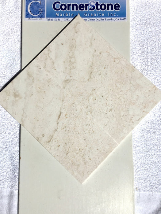 French Vanilla Marble Tile 12" x 12"
